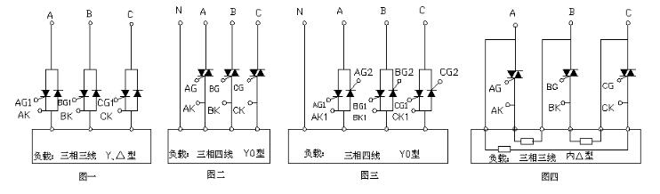 zk-3c与四种典型控制电路连接